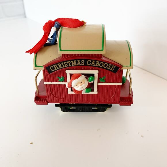 Christmas Ornaments Trains Mixed Lot of 6 Kurt Adler Hallmark National Rennoc - Picture 7 of 7